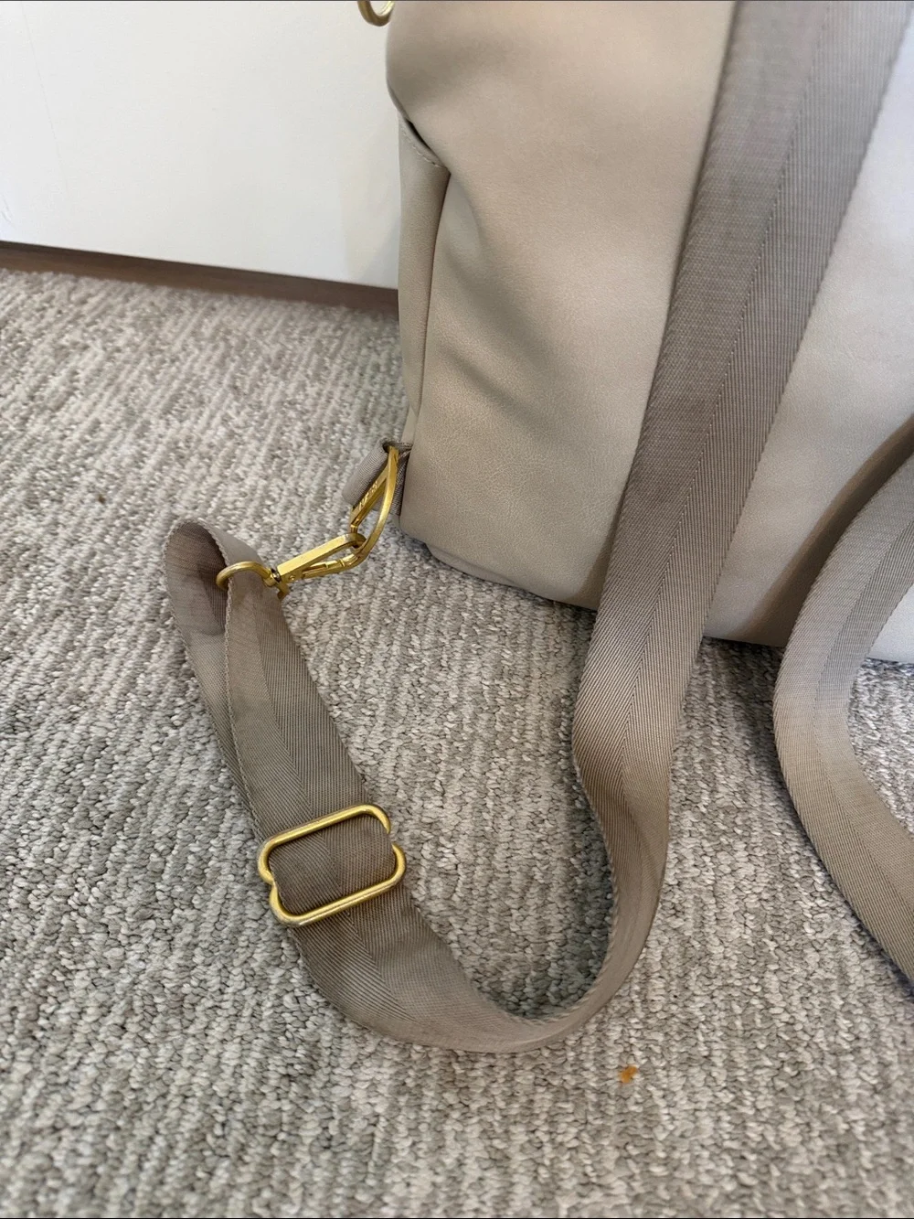 Fawn Design Leather Baby Diaper Backpack